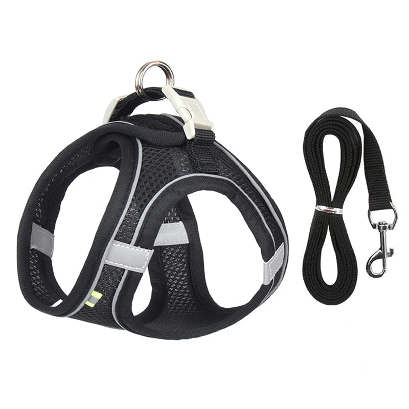 Adjustable Dog Harness Set