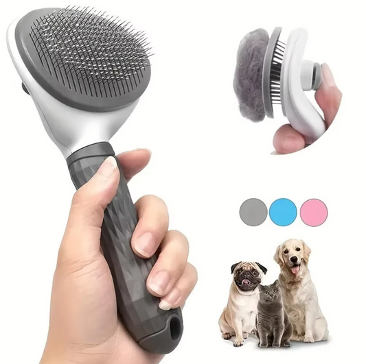 Easy-Clean Pet Hair Brush